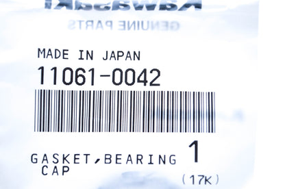 New OEM Kawasaki 11061-0042 Bearing Gasket NOS