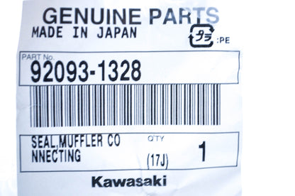 New OEM Kawasaki 92093-1328 Muffler Connecting Seal NOS