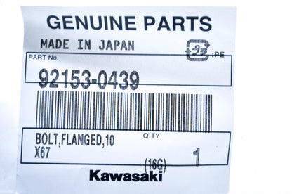 New OEM Kawasaki 92153-0439 Bolt NOS