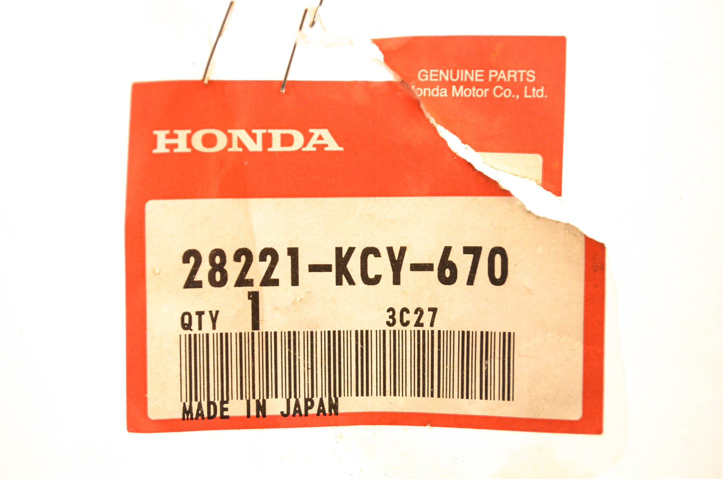 New OEM Honda 28221-KCY-670 Engine Kickstart Gear NOS