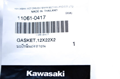 New OEM Kawasaki 11061-0417 Gasket NOS