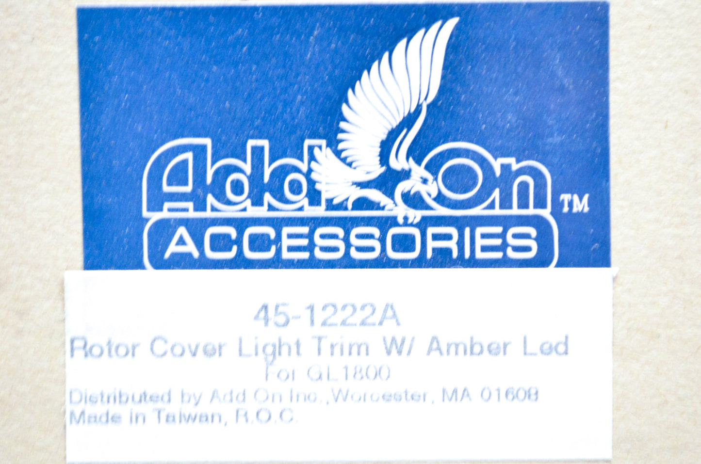 Add On Accessories 45-1222A Lighted Rotor Cover Kit NOS