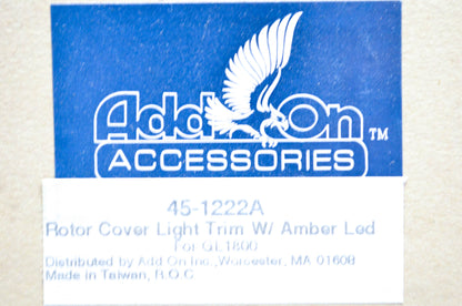 Add On Accessories 45-1222A Lighted Rotor Cover Kit NOS