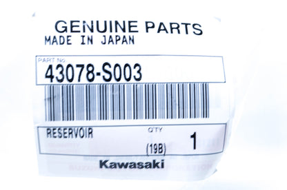 New OEM Kawasaki 43078-S003 Reservoir NOS