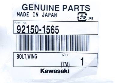 New OEM Kawasaki 92150-1565 Wing Bolt NOS