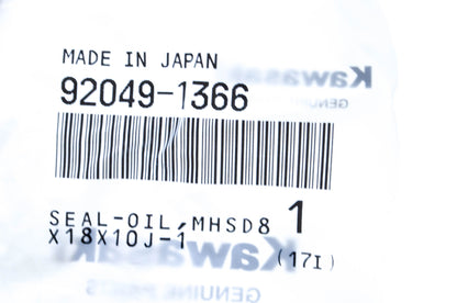 New OEM Kawasaki 92049-1366 Oil Seal NOS