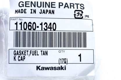 New OEM Kawasaki 11060-1340 Fuel Tank Cap Gasket NOS