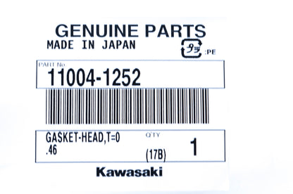 New OEM Kawasaki 11004-1252 Head Gasket NOS