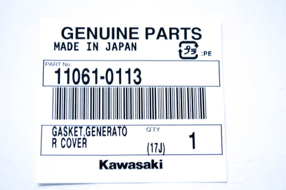 New OEM Kawasaki 11061-0113 Generator Cover Gasket NOS