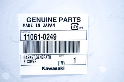 New OEM Kawasaki 11061-0249 Gemerator Cover Gasket NOS
