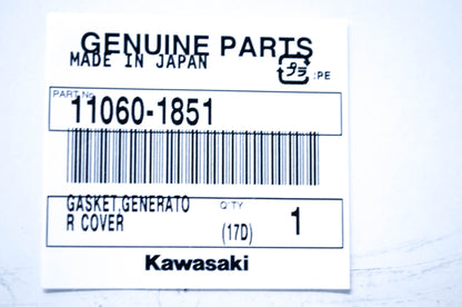 New OEM Kawasaki 11060-1851 Generator Cover Gasket NOS
