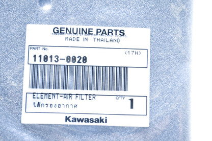 New OEM Kawasaki 11013-0020 Air Filter Element NOS