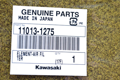 New OEM Kawasaki 11013-1275 Air Filter Element NOS