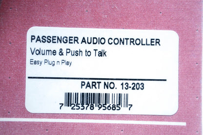 Show Chrome 13-203 Passenger Audio Controller Assembly NOS