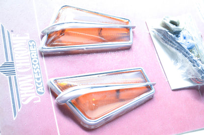 Show Chrome 52-619 Passenger Floorboard Light Kit NOS