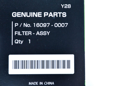 New OEM Kawasaki 16097-0007 Oil Filter Assembly NOS