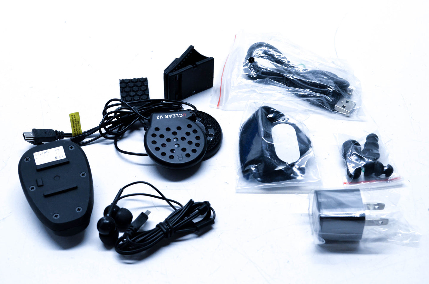 Uclear 71-8030 HBC200 HD Helmet Communication Kit NOS