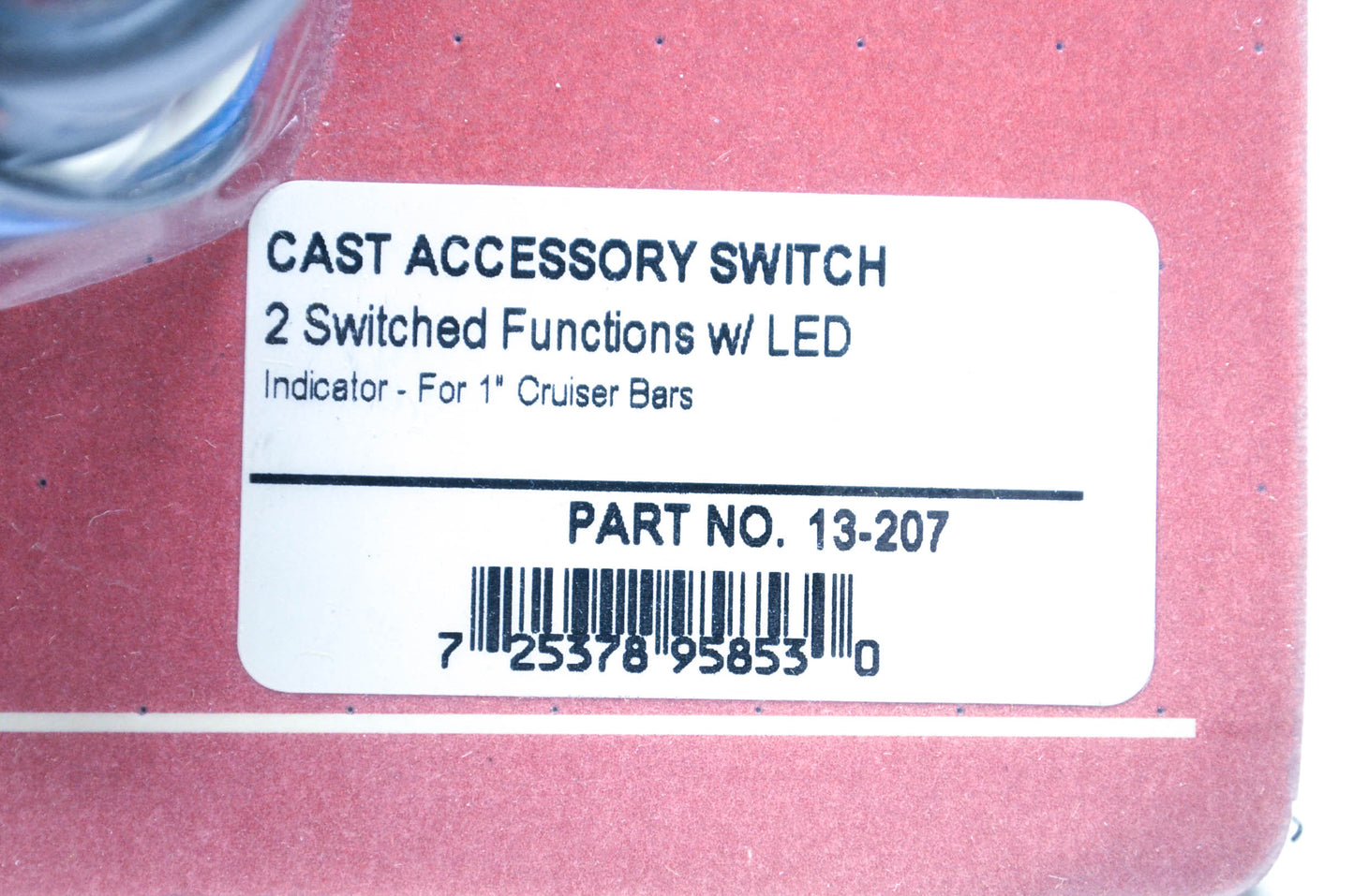 Show Chrome 13-207 Accessory Switch Block Assembly NOS