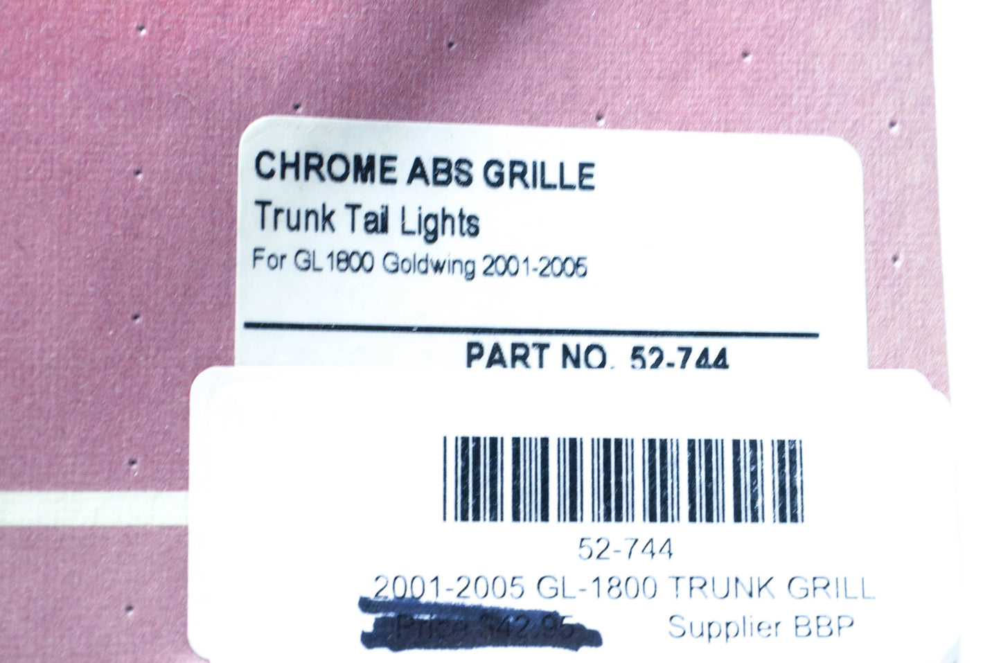Show Chrome 52-744 Trunk Tail Light Kit NOS