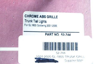 Show Chrome 52-744 Trunk Tail Light Kit NOS