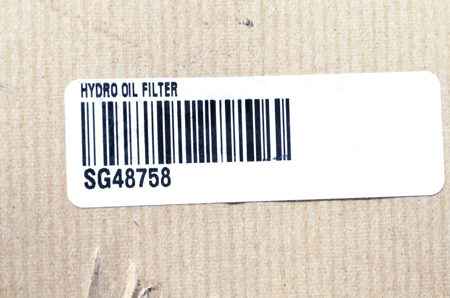 SCAG 48758, SG48758 Oil Filter NOS
