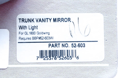Show Chrome 52-603 Lighted Vanity Mirror Kit NOS
