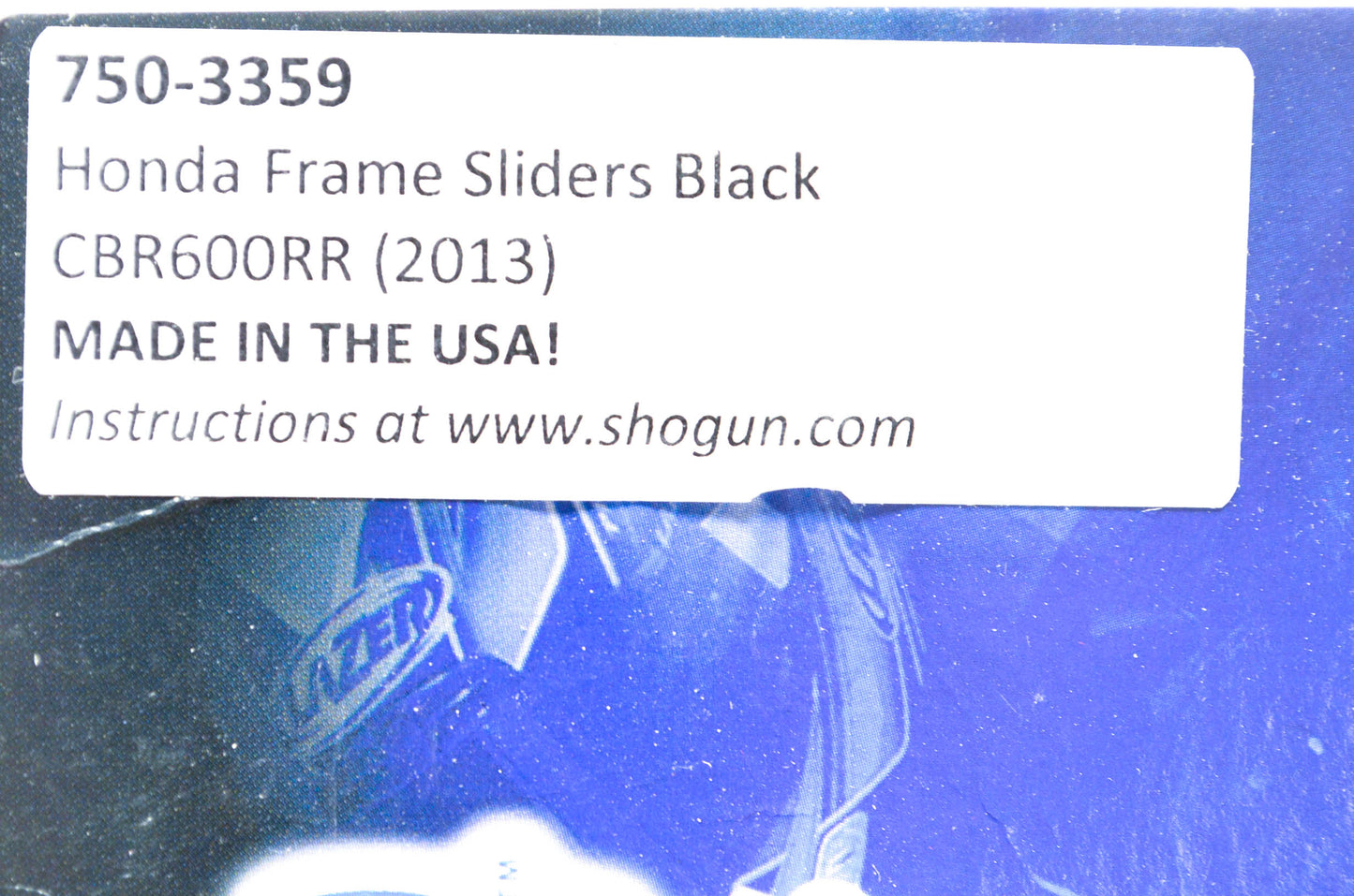 Shogun 750-3359 Honda Frame Slider Kit NOS