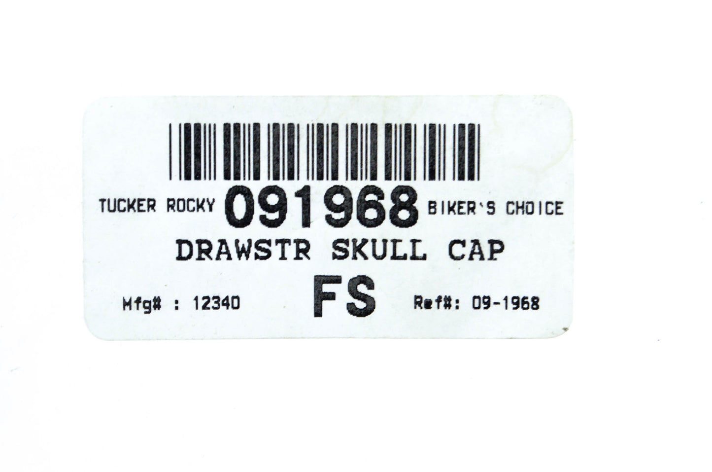River Road 91968 Skull Cap with Drawstring NOS