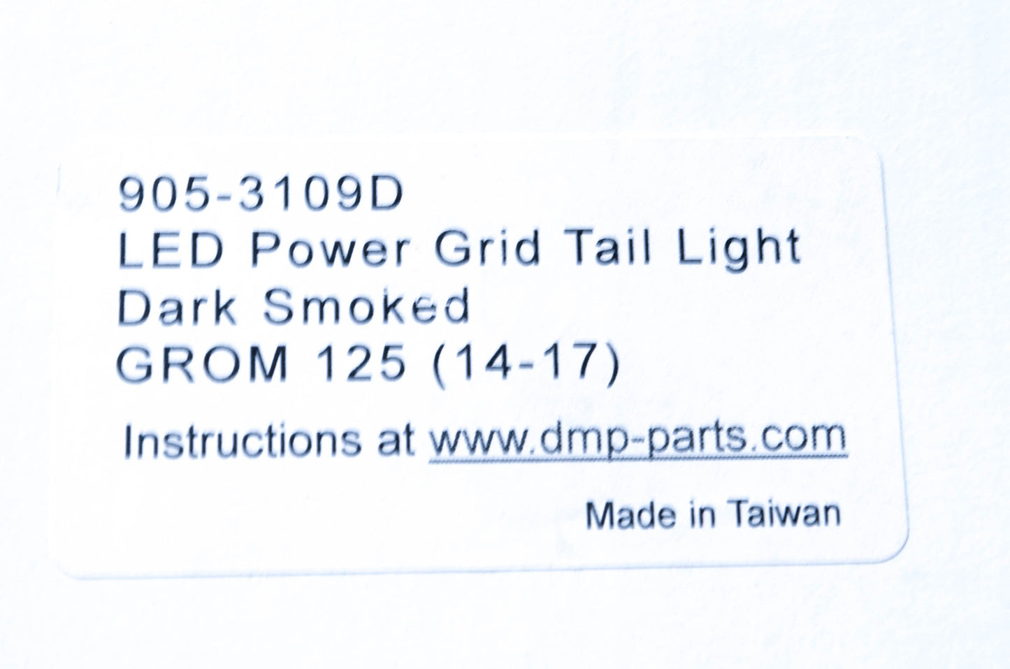 DMP 905-3109D, 71-2287S LED Power Grid Tail Light Kit NOS
