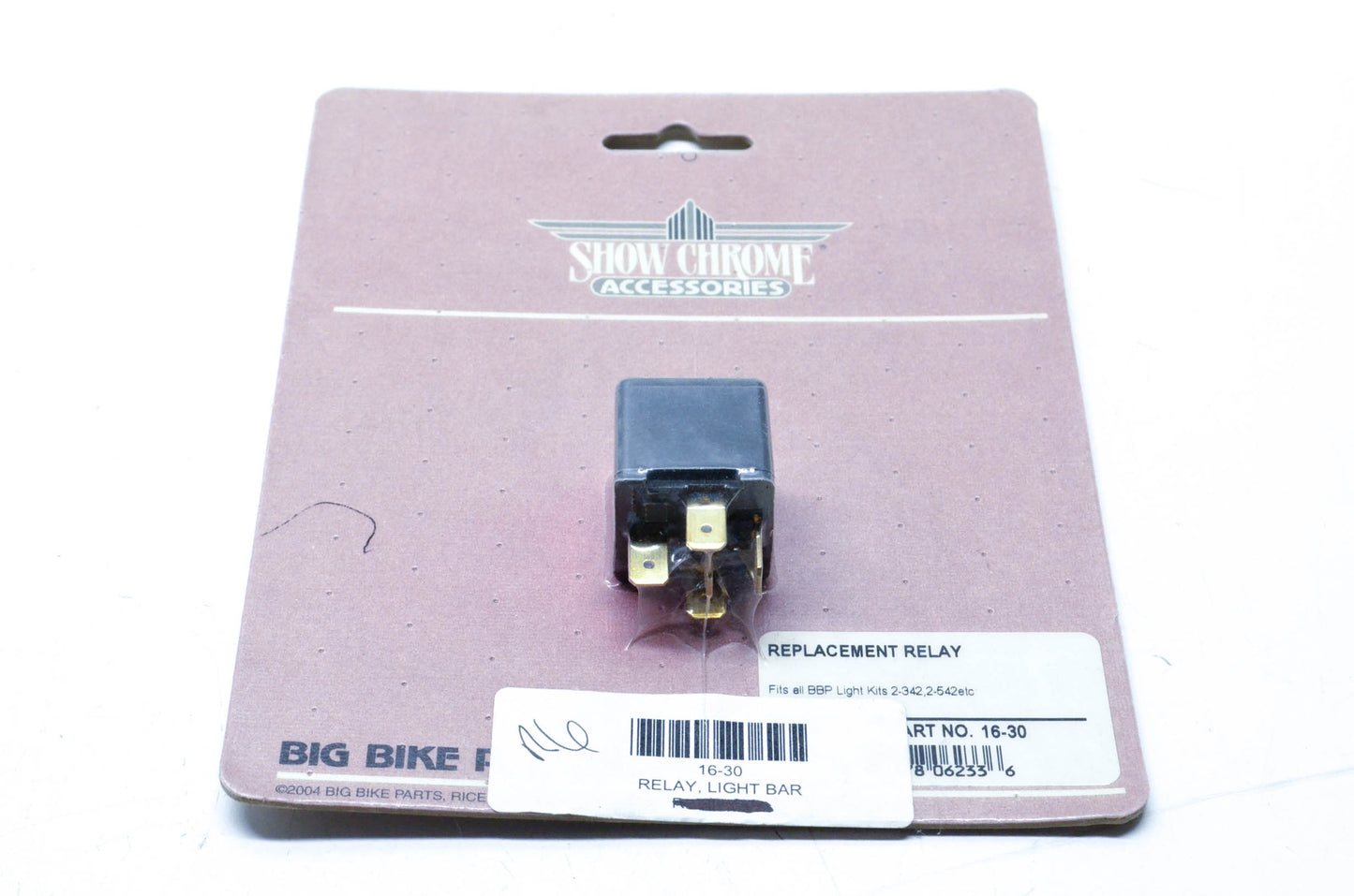 Show Chrome 16-30 Replacement Relay NOS