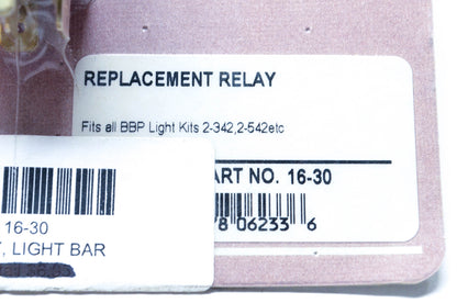 Show Chrome 16-30 Replacement Relay NOS