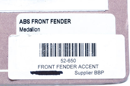 Show Chrome 52-650 Fender Medallion NOS