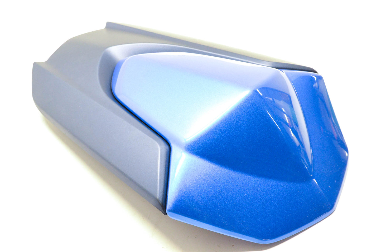 New OEM Suzuki 45552-47H Blue Two Tone Seat Tail Box NOS