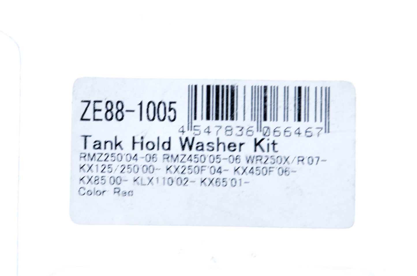 Zeta ZE88-1005 Tank Hold Washer Kit NOS