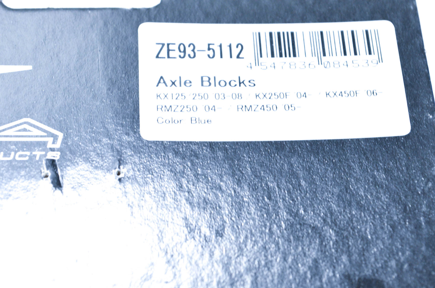 Zeta ZE93-5112, ZP-1312 Axle Block Kit NOS