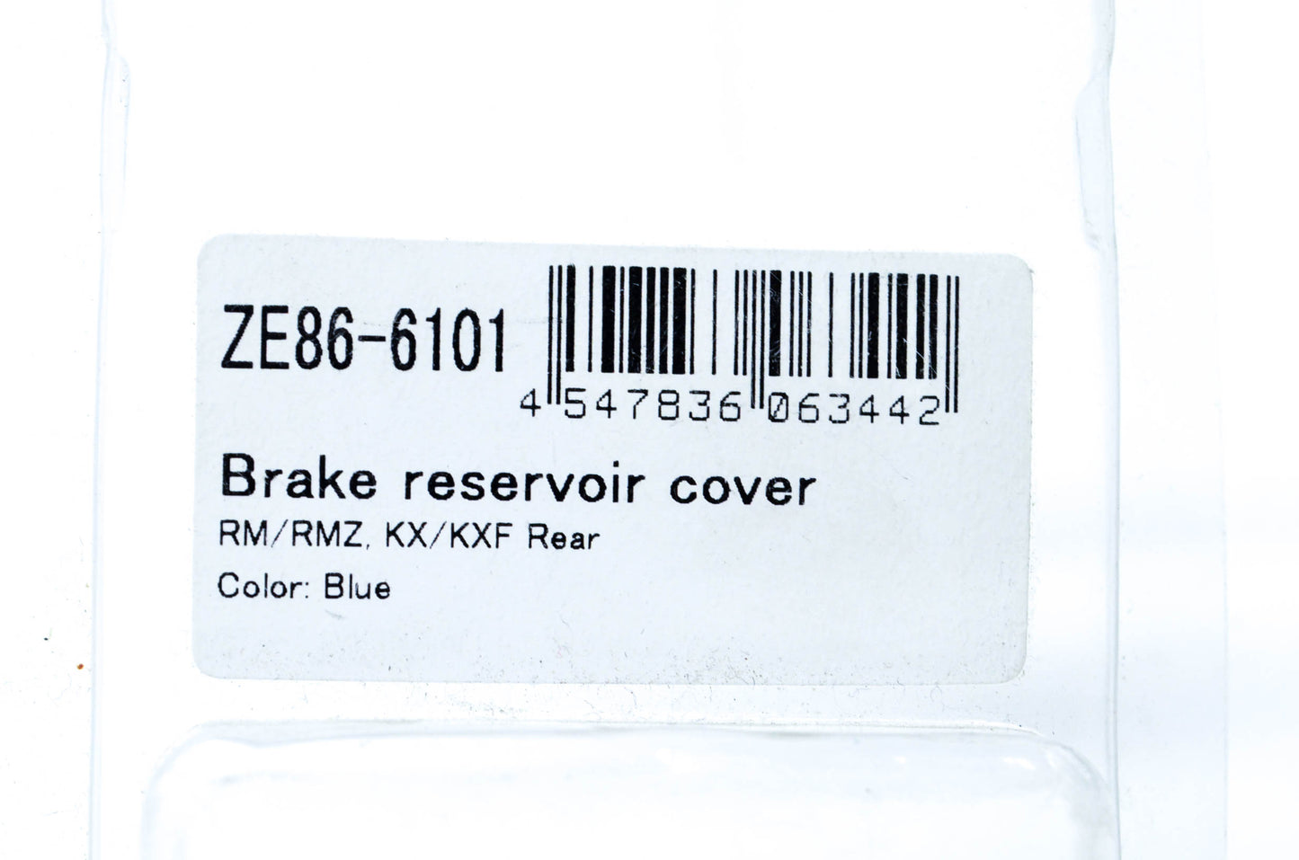 Zeta ZE86-6101 Blue Brake Reservoir Cover NOS