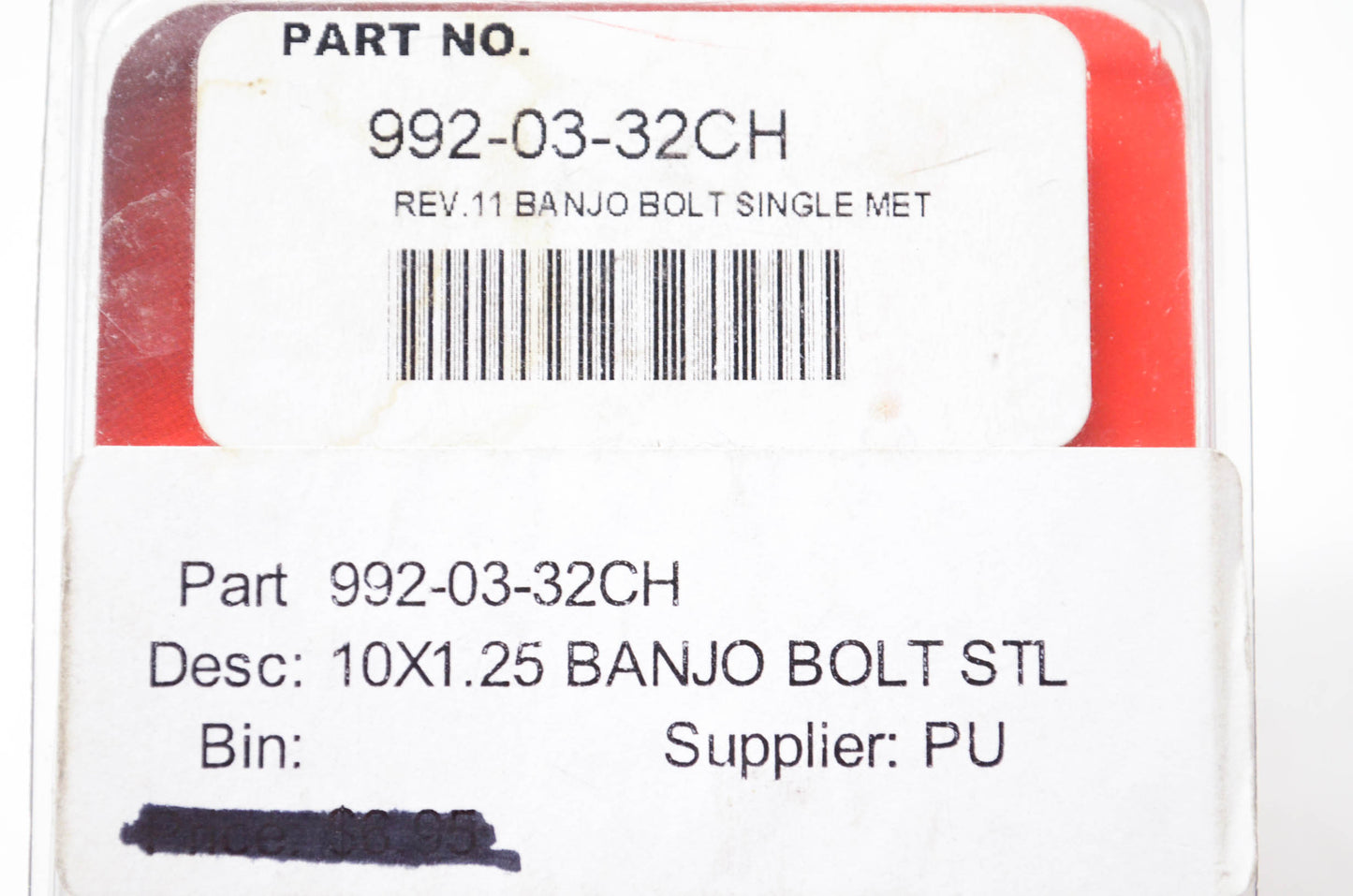 Goodridge 992-03-32CH Banjo Bolt NOS