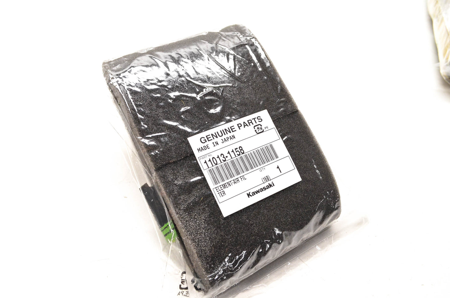 New OEM Kawasaki 11013-1158 Air Filter NOS
