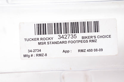 MSR HP 34-2734, 342735 Footpegs NOS