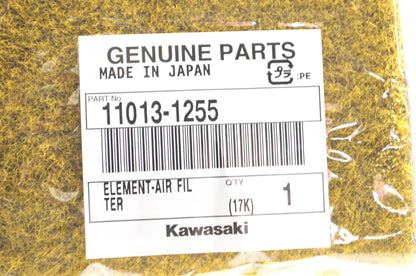 New OEM Kawasaki 11013-1255 Air Filter NOS