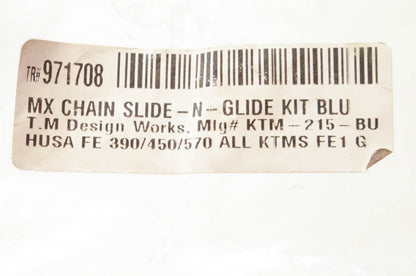 T.M. Designworks 971708, KTM-215-BU Chain Slide Kit NOS