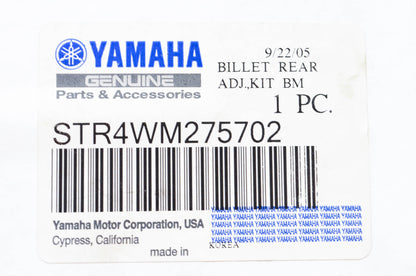 New OEM Yamaha STR-4WM27-57-02 Rear Billet Adjustment Kit NOS
