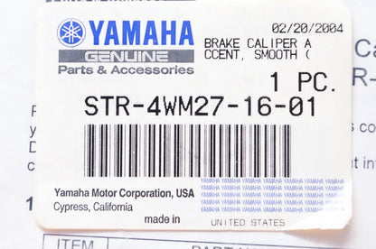 New OEM Yamaha STR-4WM27-16-01 Brake Caliper Accents NOS