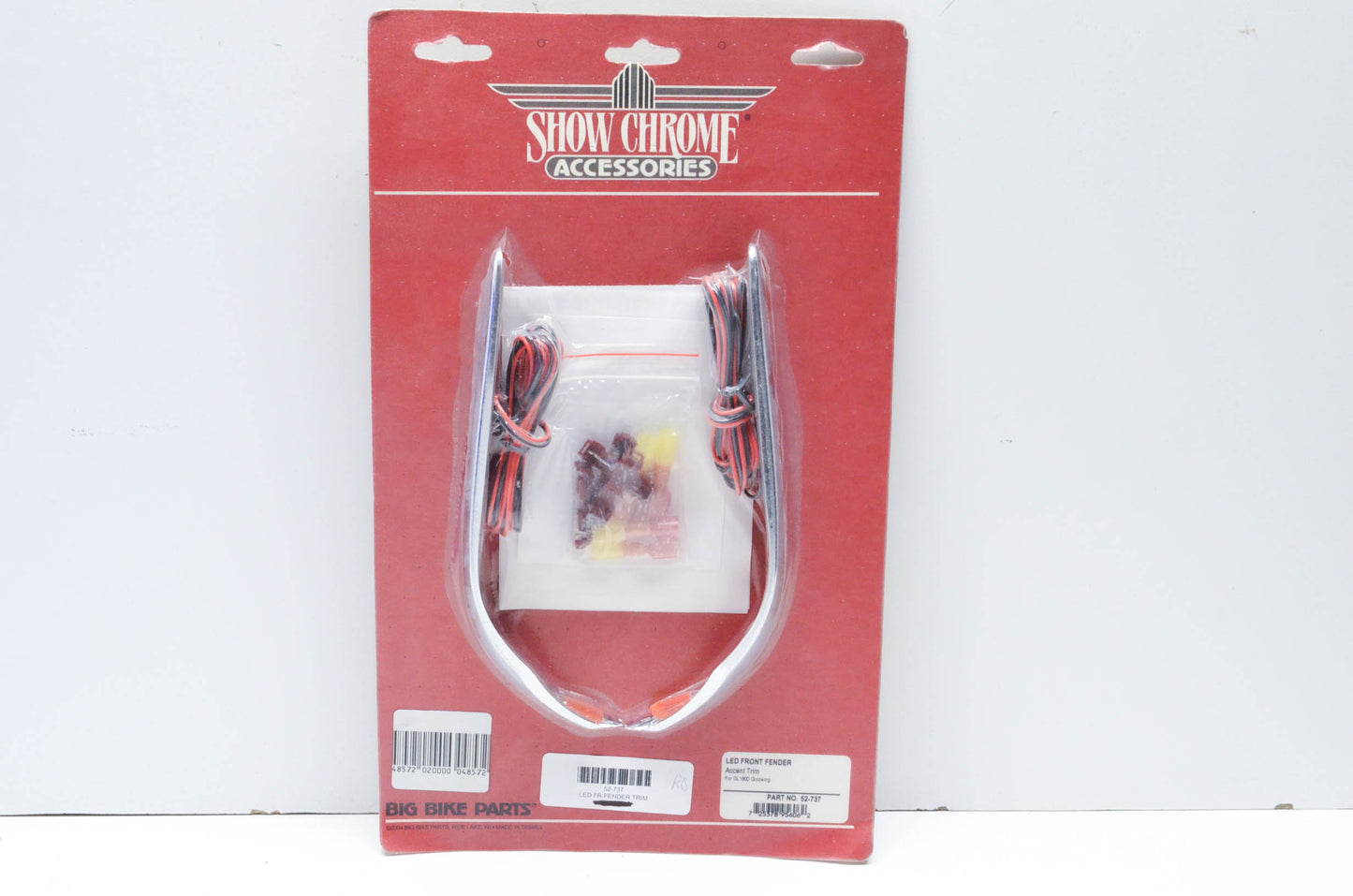 Show Chrome 52-737 LED Fender Trim Kit NOS