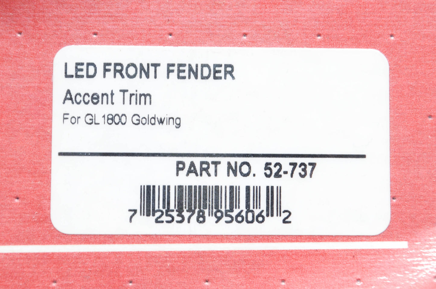 Show Chrome 52-737 LED Fender Trim Kit NOS