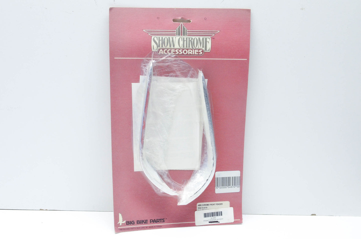 Show Chrome 52-648 Front Fender Accent NOS
