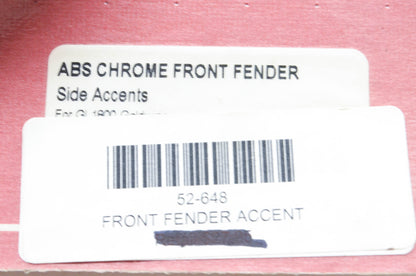 Show Chrome 52-648 Front Fender Accent NOS
