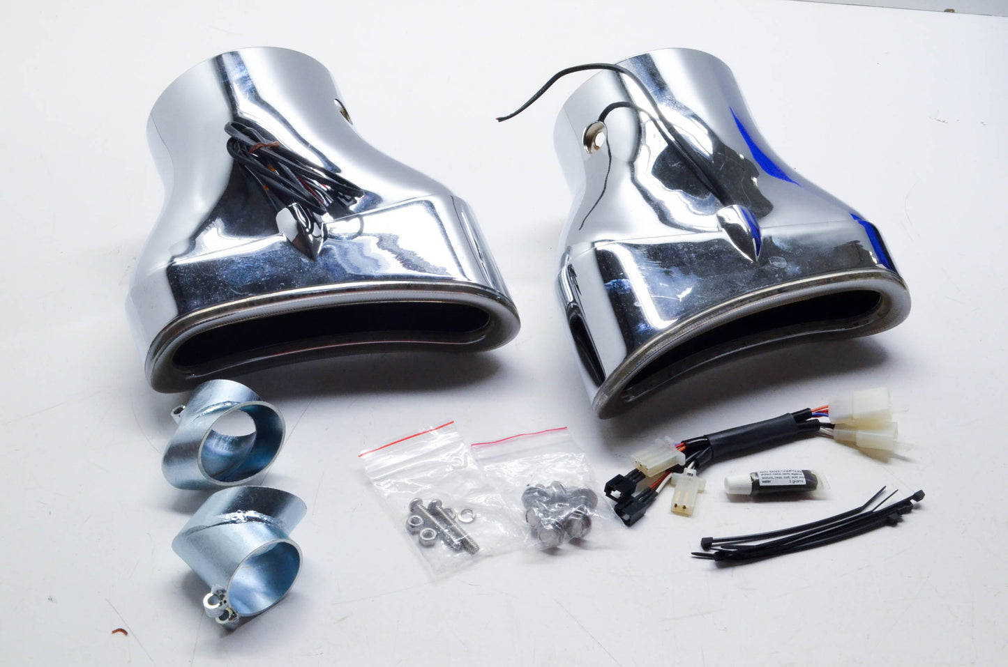 Kuryakyn 7602 Glow Ring Exhaust Extension Kit NOS