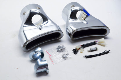 Kuryakyn 7602 Glow Ring Exhaust Extension Kit NOS