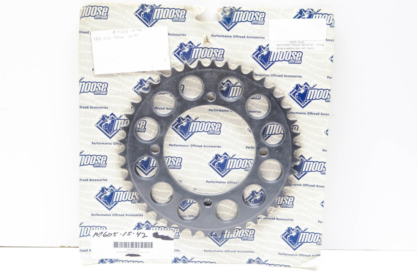 Moose Racing M605-15-42 Sprocket 42T NOS